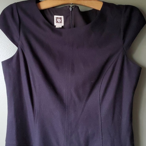 Ann Klien black dress nwot size 12. - Picture 3 of 9